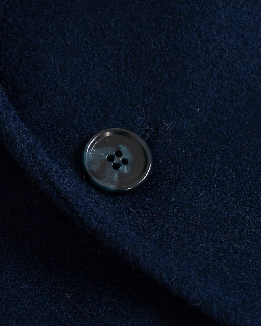 Herre | Jakker | Morris | Wesley Wool Coat Navy