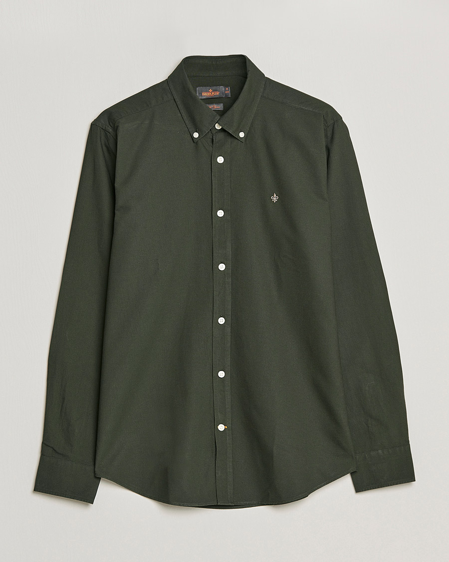 Herre | Skjorter | Morris | Douglas Oxford Shirt Olive
