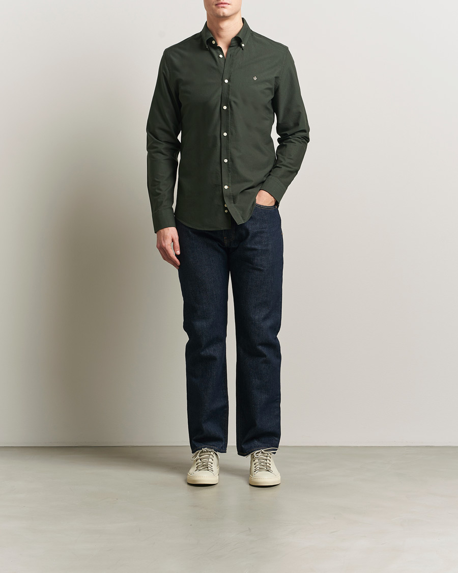 Herre | Skjorter | Morris | Douglas Oxford Shirt Olive