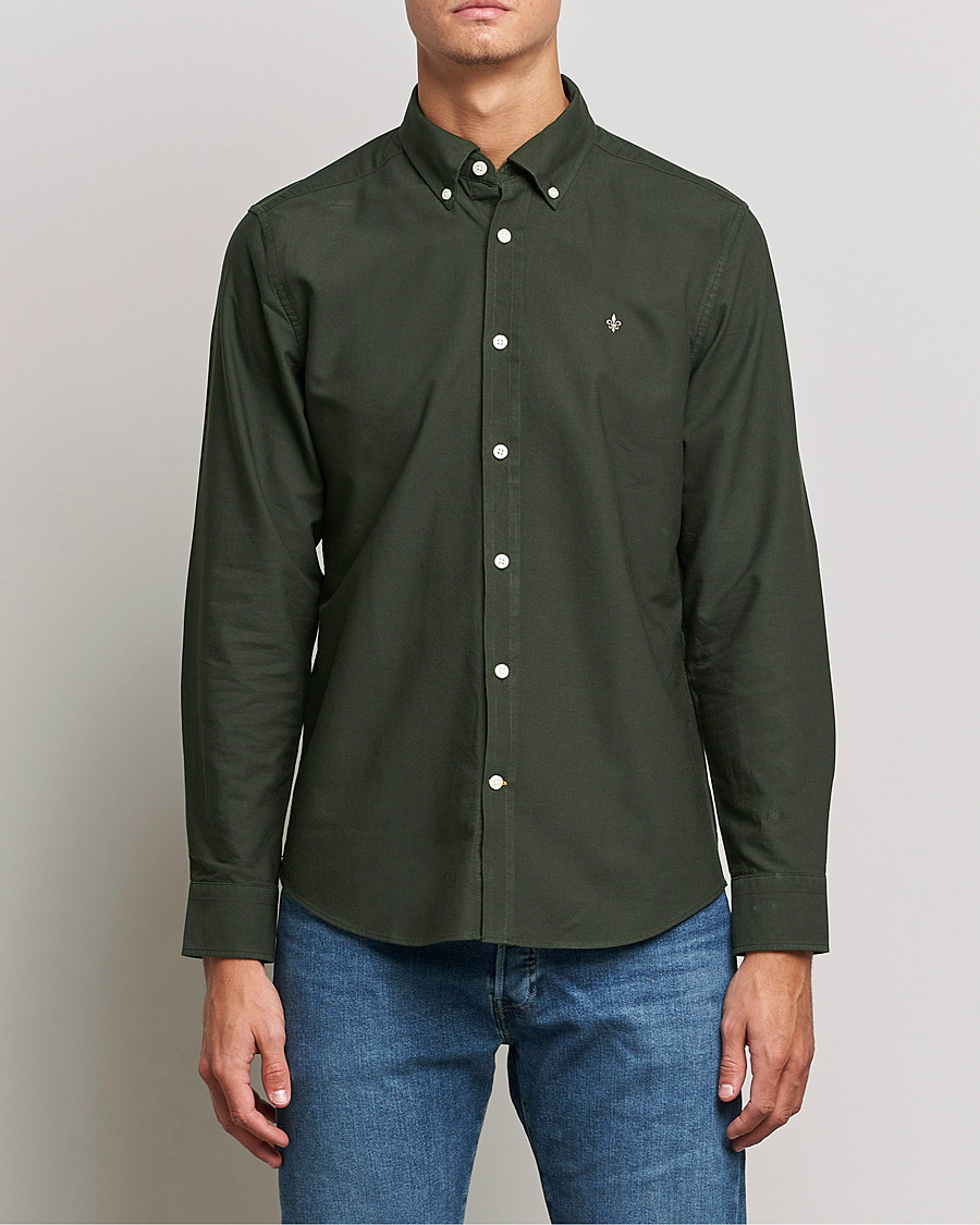 Herre | Preppy Authentic | Morris | Douglas Oxford Shirt Olive