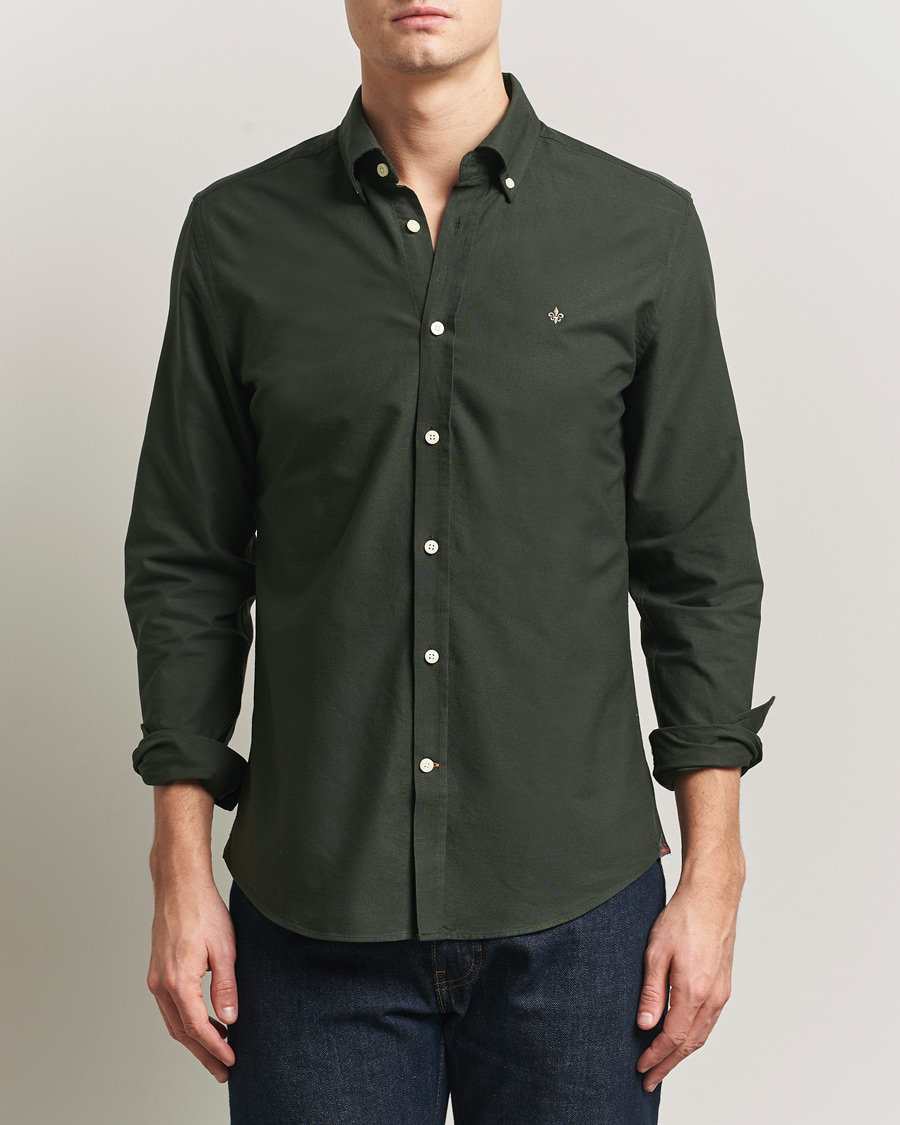 Herre | Skjorter | Morris | Douglas Oxford Shirt Olive