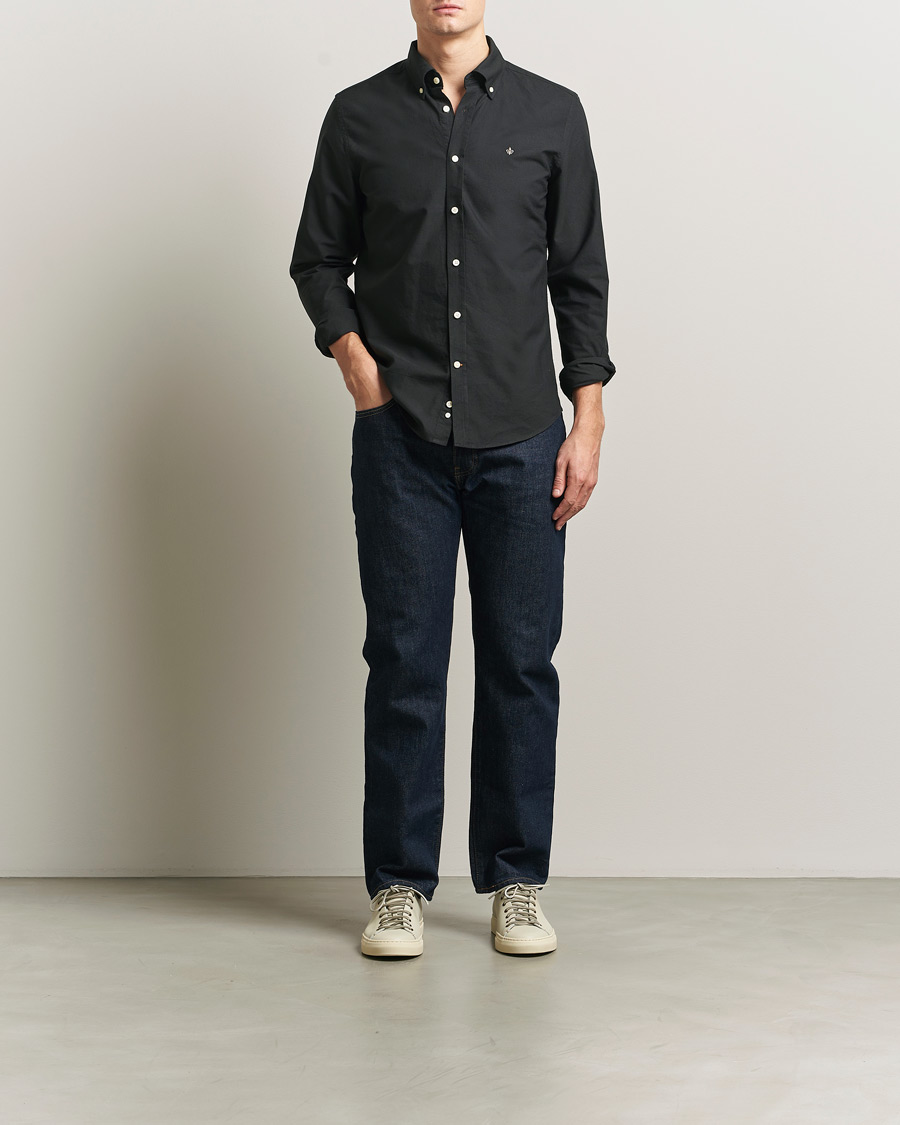 Herre | Skjorter | Morris | Douglas Oxford Shirt Black