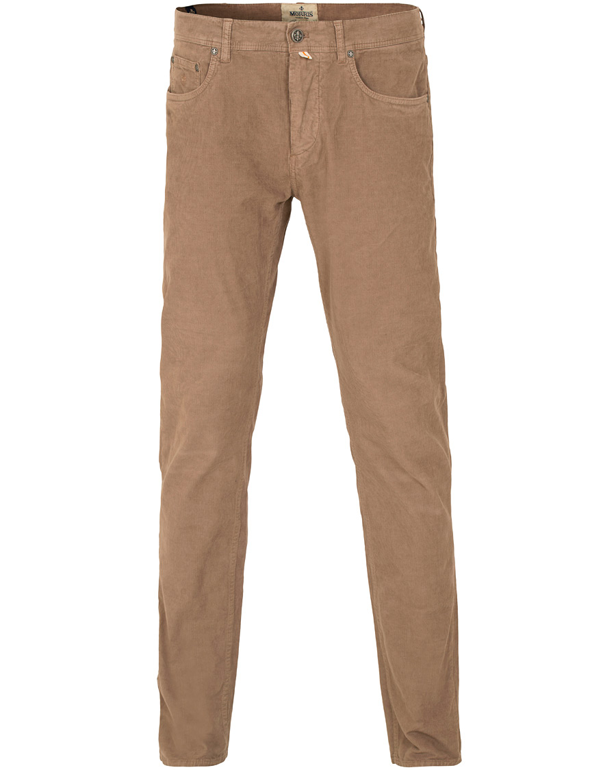 Herre | Bukser | Morris | James Corduroy Jeans Brown