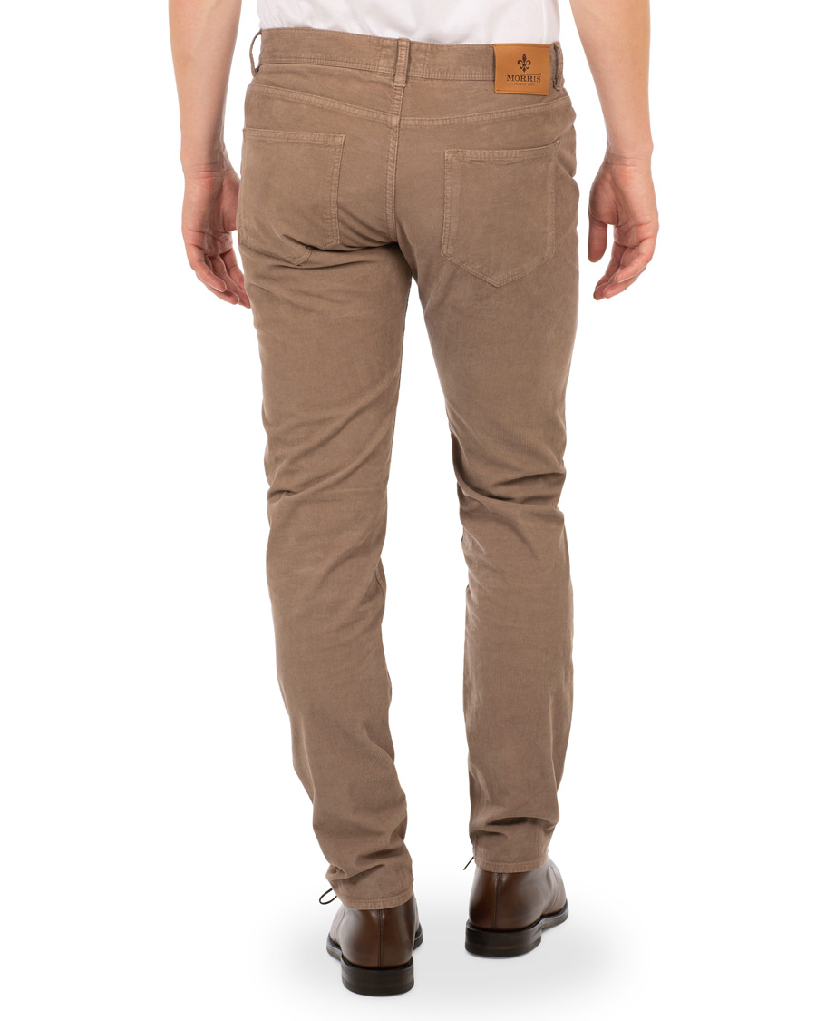 Herre | Bukser | Morris | James Corduroy Jeans Brown