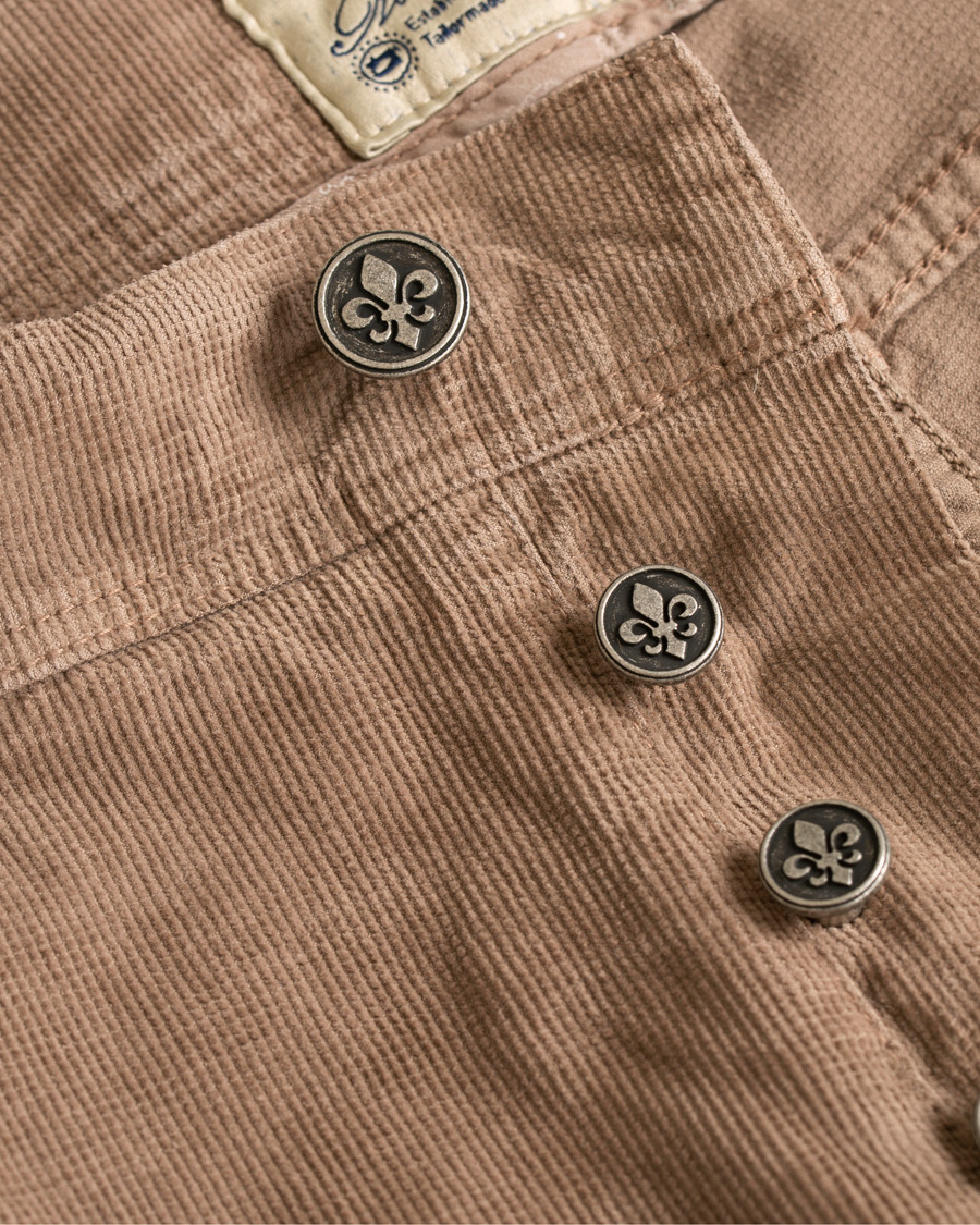 Herre | Bukser | Morris | James Corduroy Jeans Brown