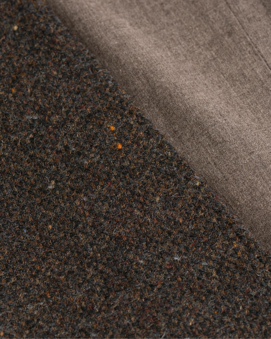 Herre | Blazere & jakker | Morris | Harris Tweed Waistcoat Brown