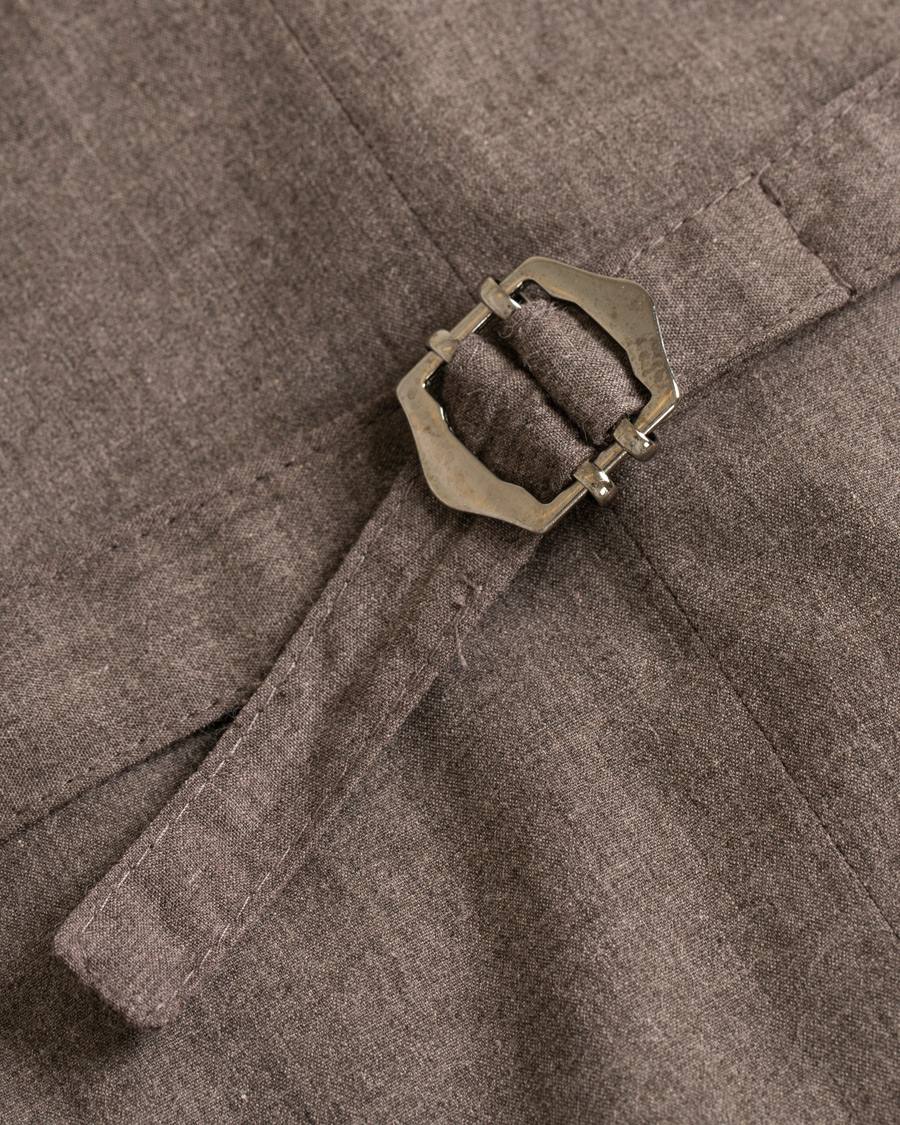 Herre | Blazere & jakker | Morris | Harris Tweed Waistcoat Brown