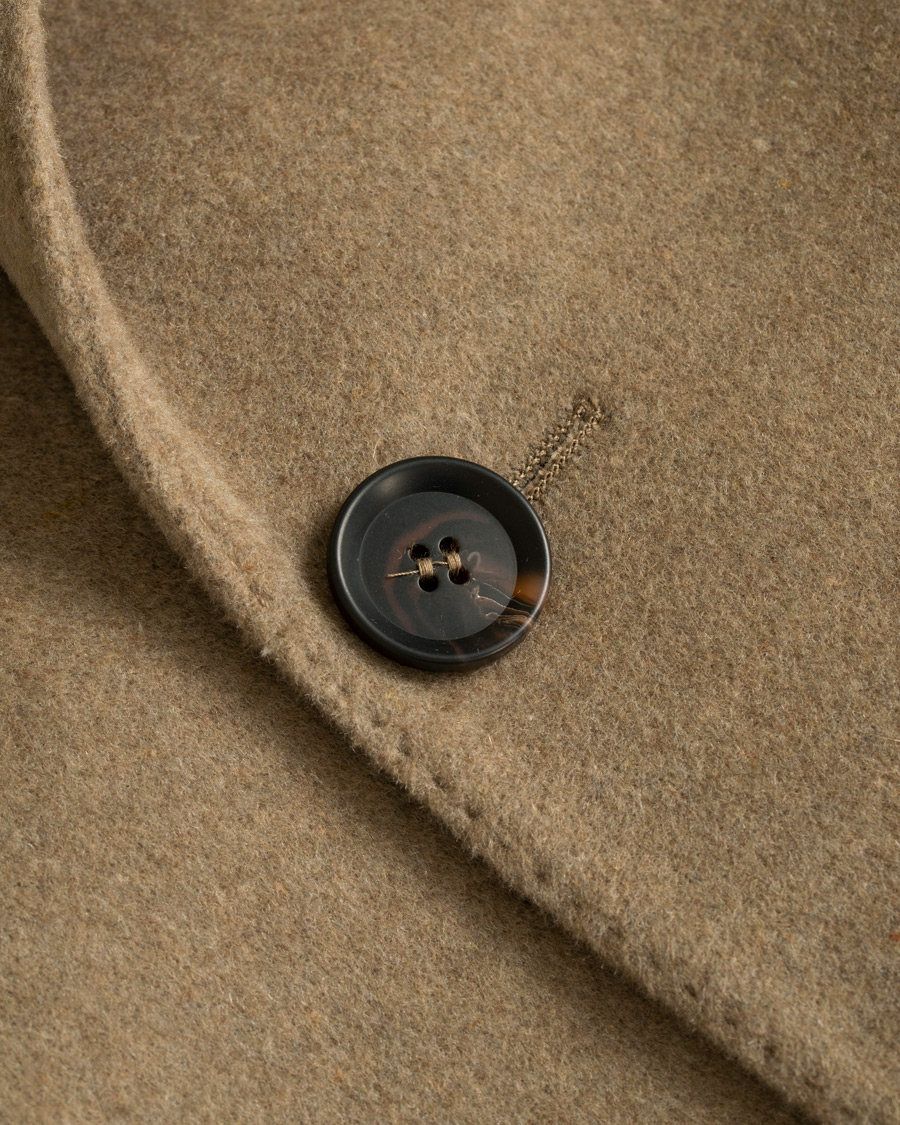 Herre | Jakker | Oscar Jacobson | Saks Wool/Cashmere Coat Beige