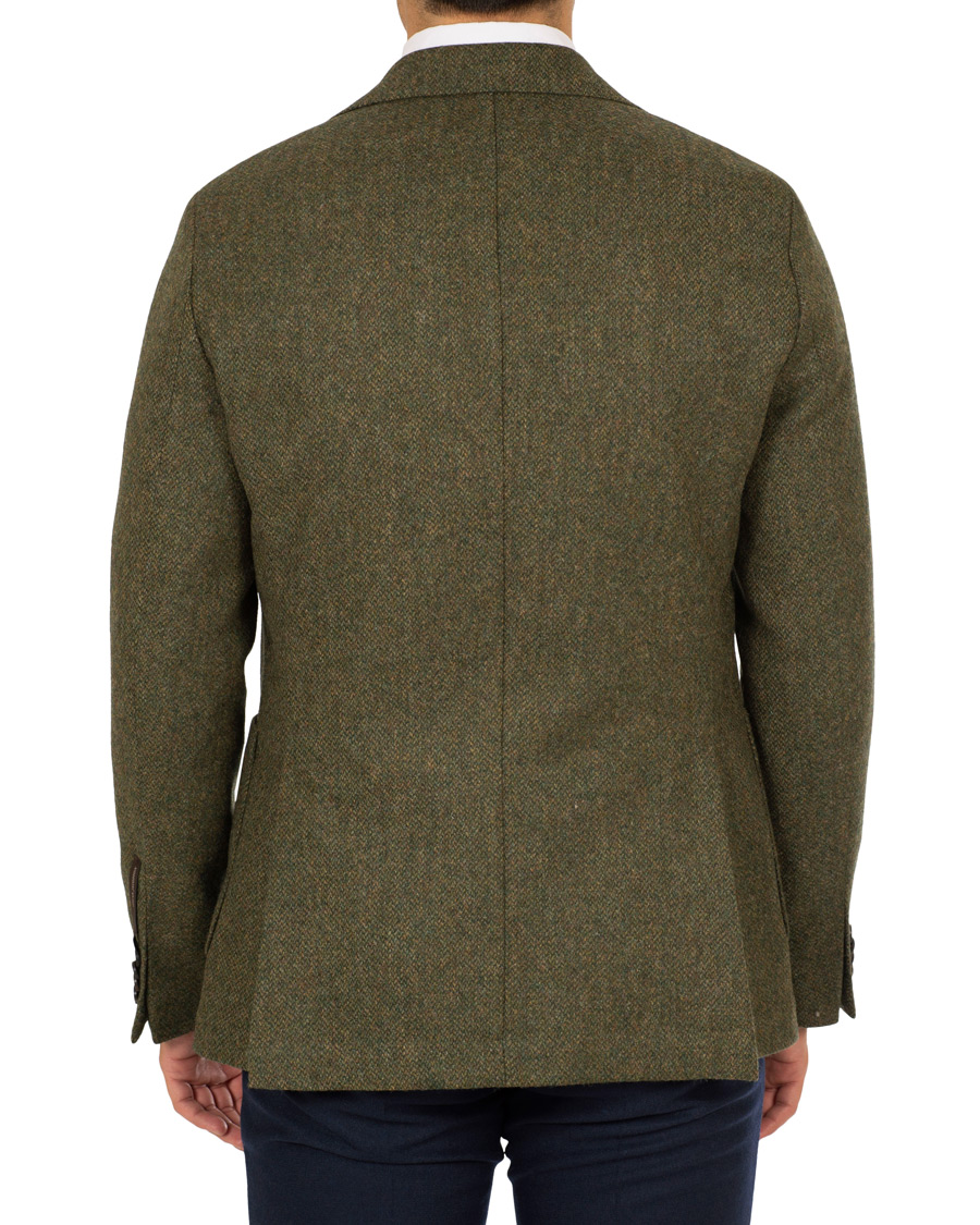 Herre | Blazere & jakker | Oscar Jacobson | Edgar Yorkshire Tweed by Moon Blazer Green