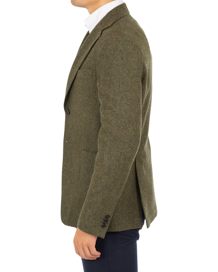 Herre | Blazere & jakker | Oscar Jacobson | Edgar Yorkshire Tweed by Moon Blazer Green