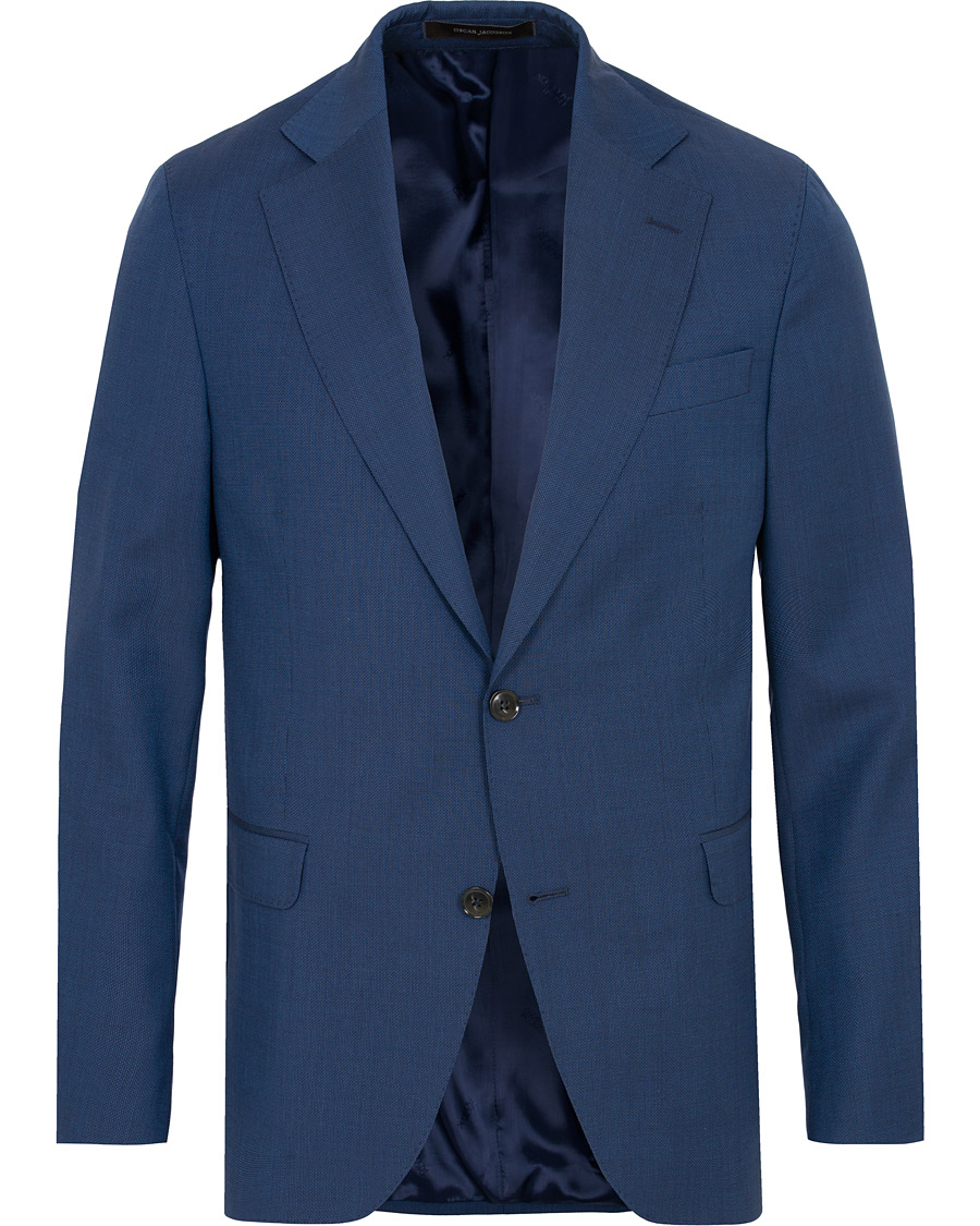 Herre | Blazere & jakker | Oscar Jacobson | Fogerty Wool Blazer Blue