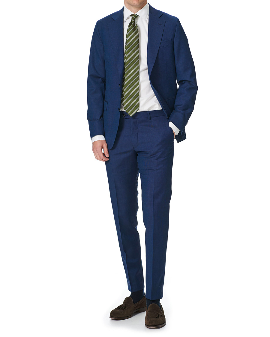 Herre | Blazere & jakker | Oscar Jacobson | Fogerty Wool Blazer Blue