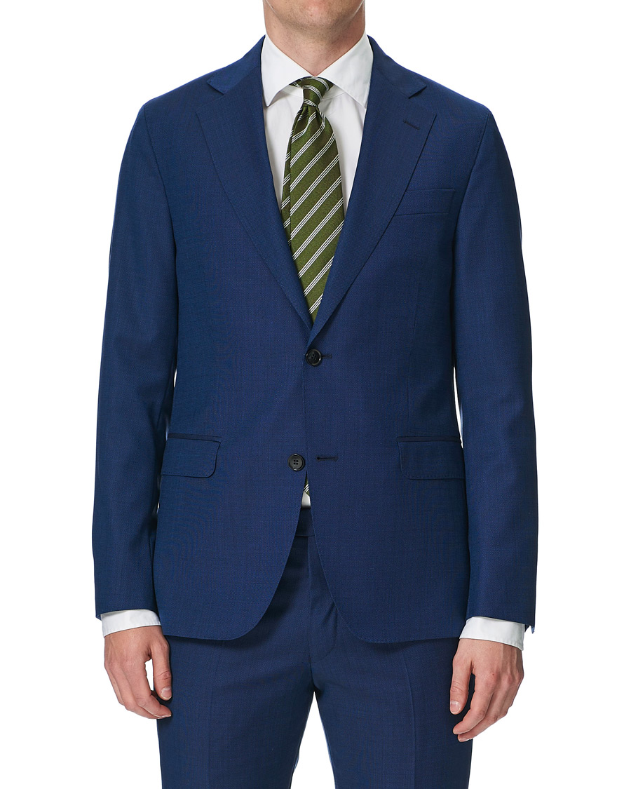Herre | Blazere & jakker | Oscar Jacobson | Fogerty Wool Blazer Blue