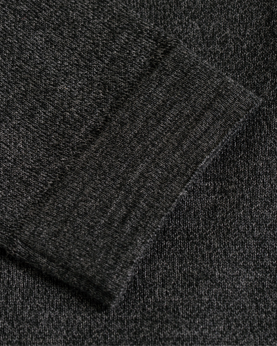 Herre | Trøjer | Oscar Jacobson | Ariel Extra Fine Merino Full Zip Grey