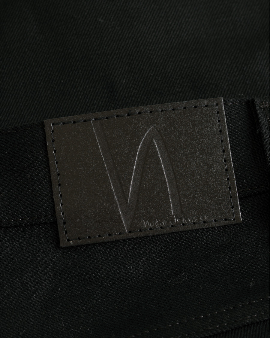 Herre | Jeans | Nudie Jeans | Sleepy Sixten Organic Jeans Dry Black Selvedge