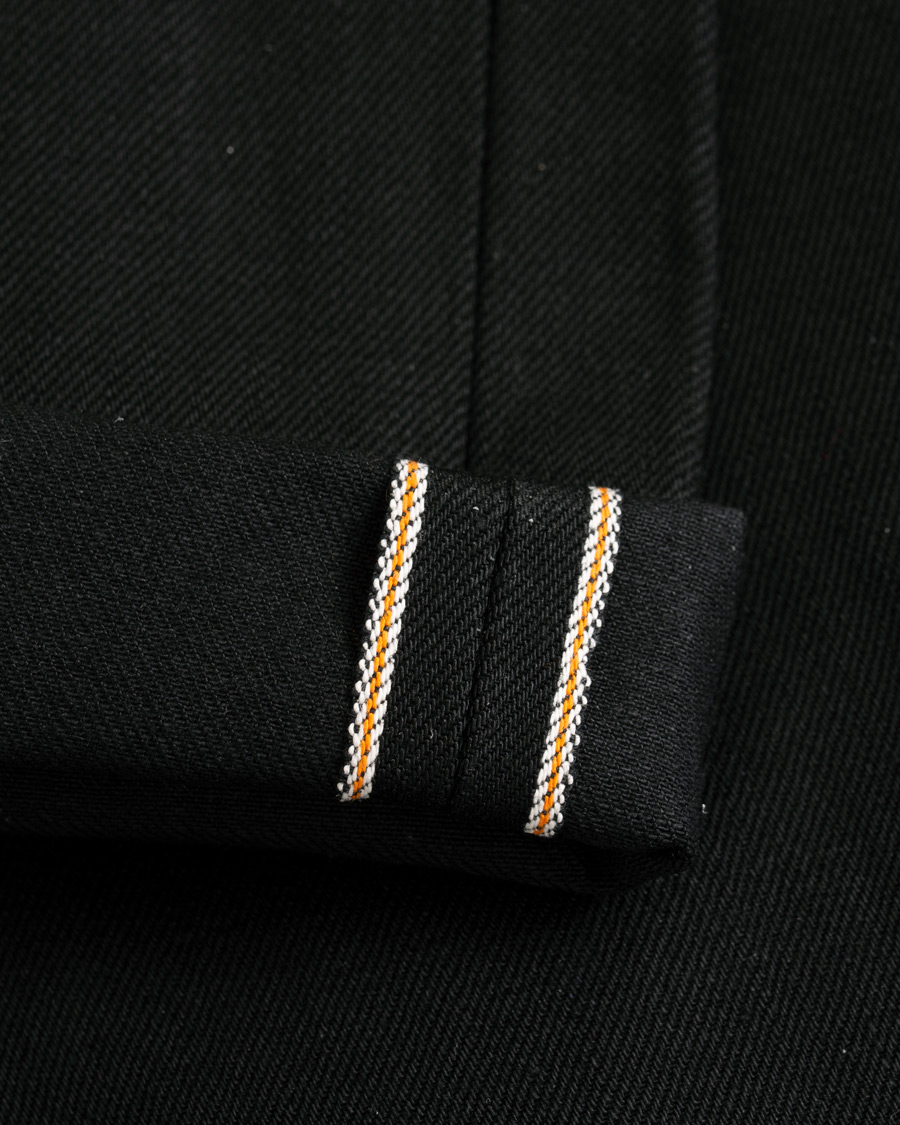 Herre | Jeans | Nudie Jeans | Sleepy Sixten Organic Jeans Dry Black Selvedge