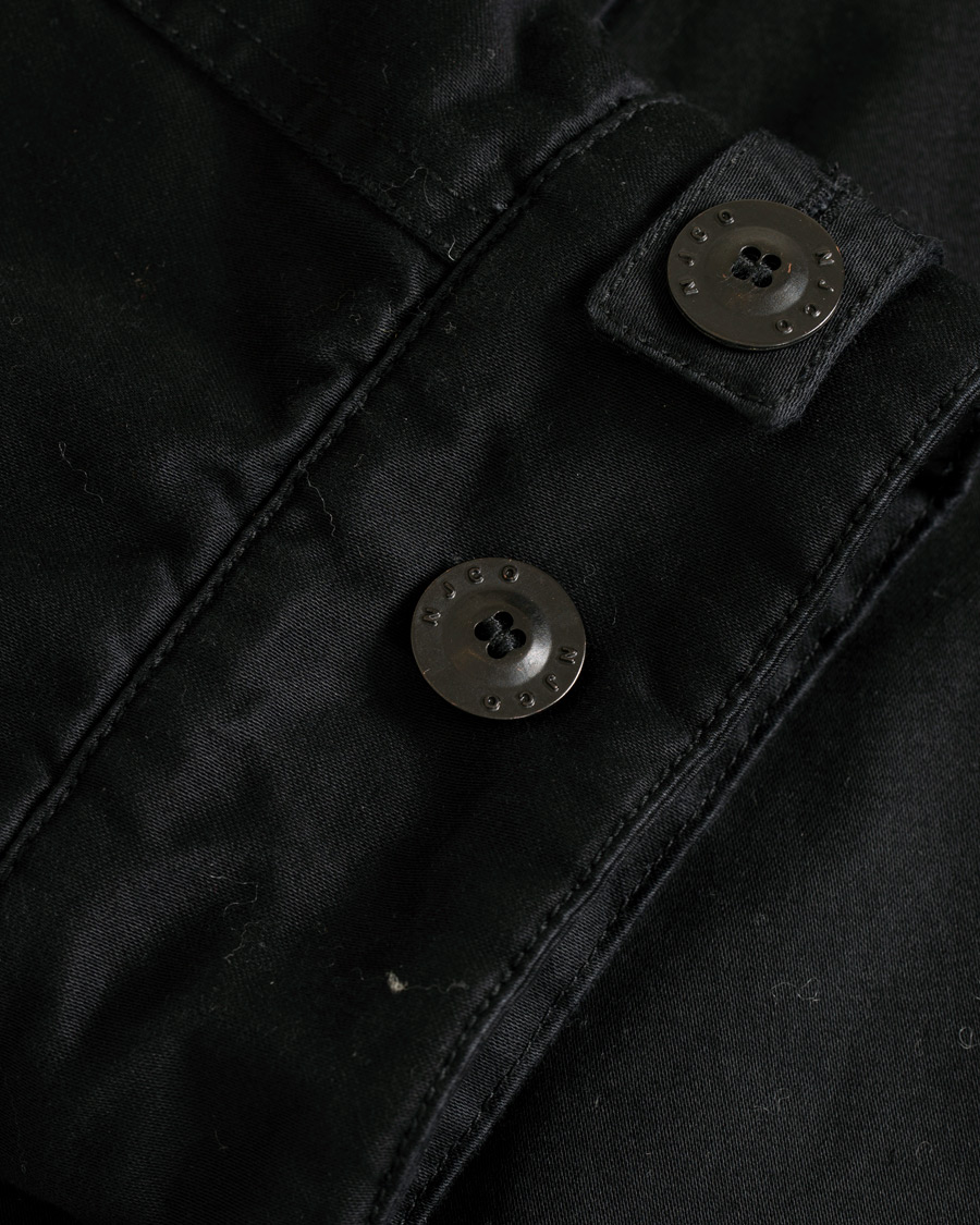 Herre | Jakker | Nudie Jeans | Lars Swedish Fish Tail Parka Black