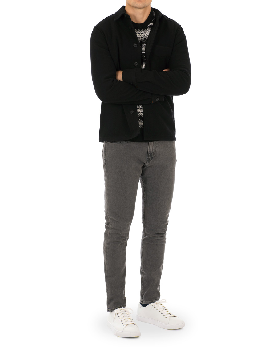 Herre | Jakker | Nudie Jeans | Sten Wool Overshirt Black