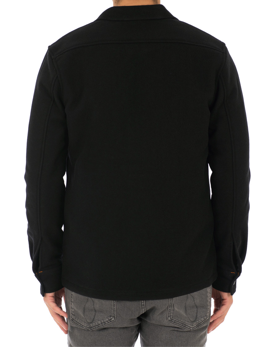 Herre | Jakker | Nudie Jeans | Sten Wool Overshirt Black