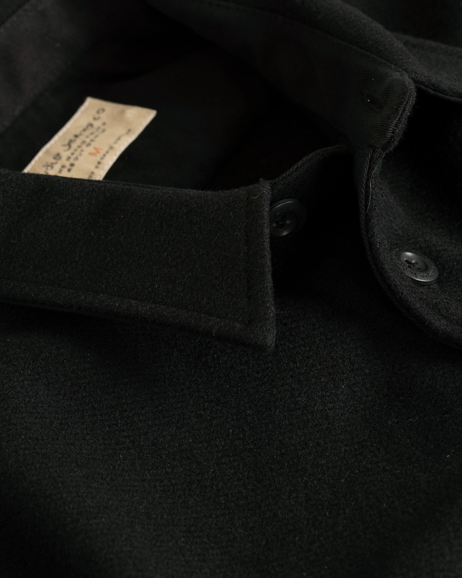 Herre | Jakker | Nudie Jeans | Sten Wool Overshirt Black