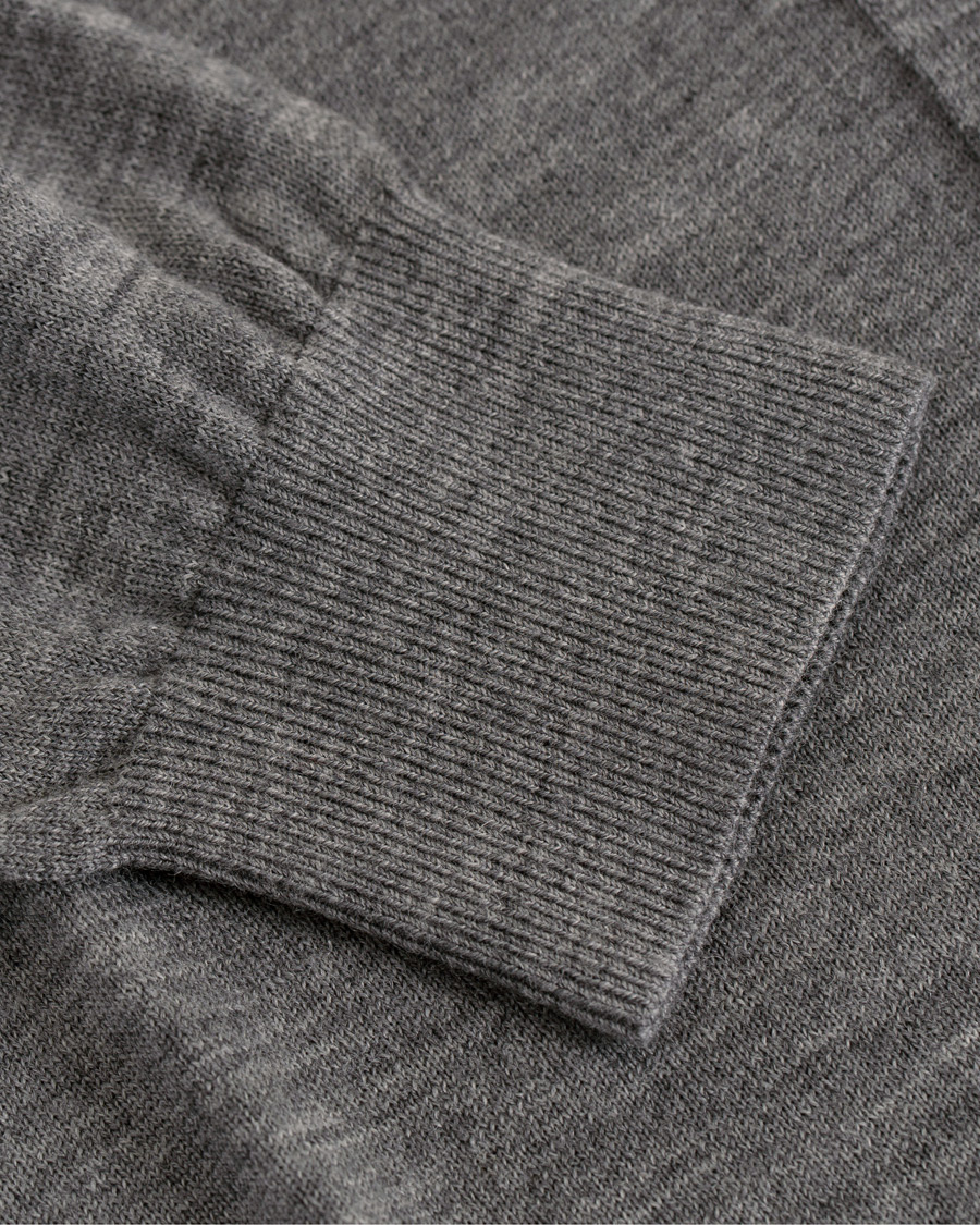 Herre | Trøjer | Tiger of Sweden | Navid Extra Fine Merino Cardigan Grey