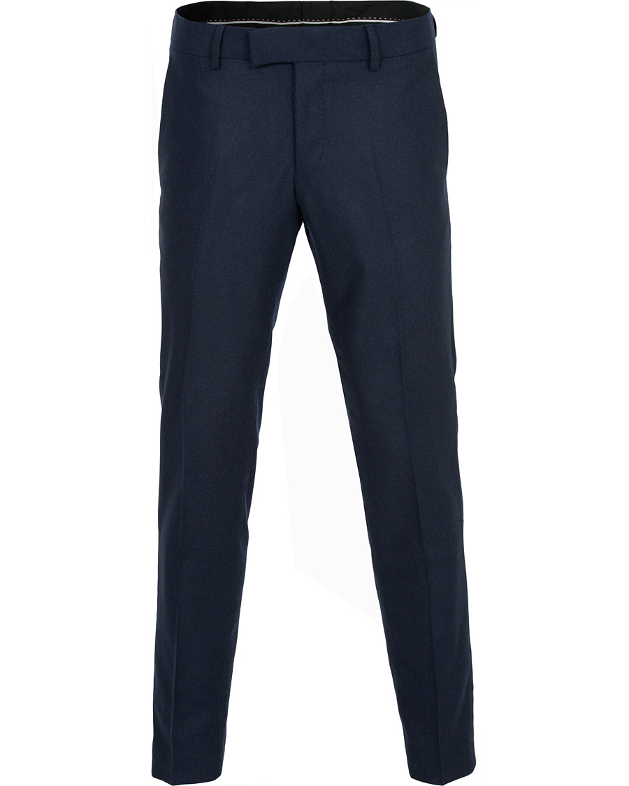Herre | Bukser | Tiger of Sweden | Tordon Flannel Trousers Navy