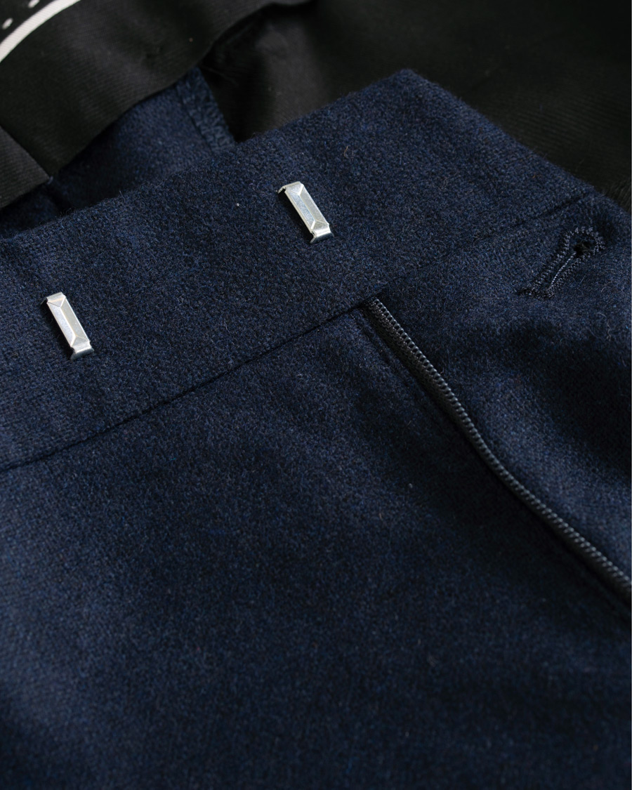 Herre | Bukser | Tiger of Sweden | Tordon Flannel Trousers Navy