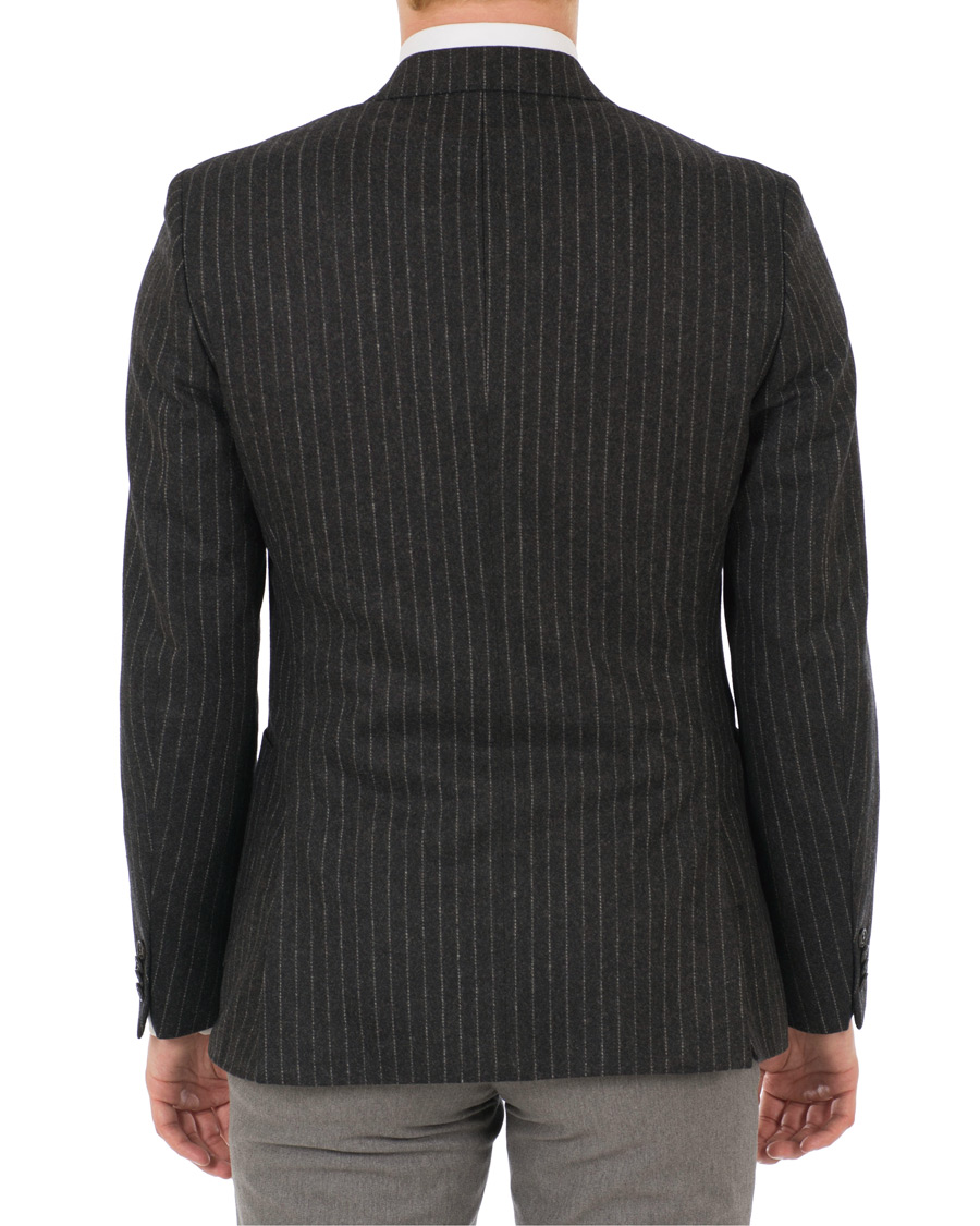 Herre | Blazere & jakker | Tiger of Sweden | Jamot Pinstripe Patch Pocket Blazer Dark Grey