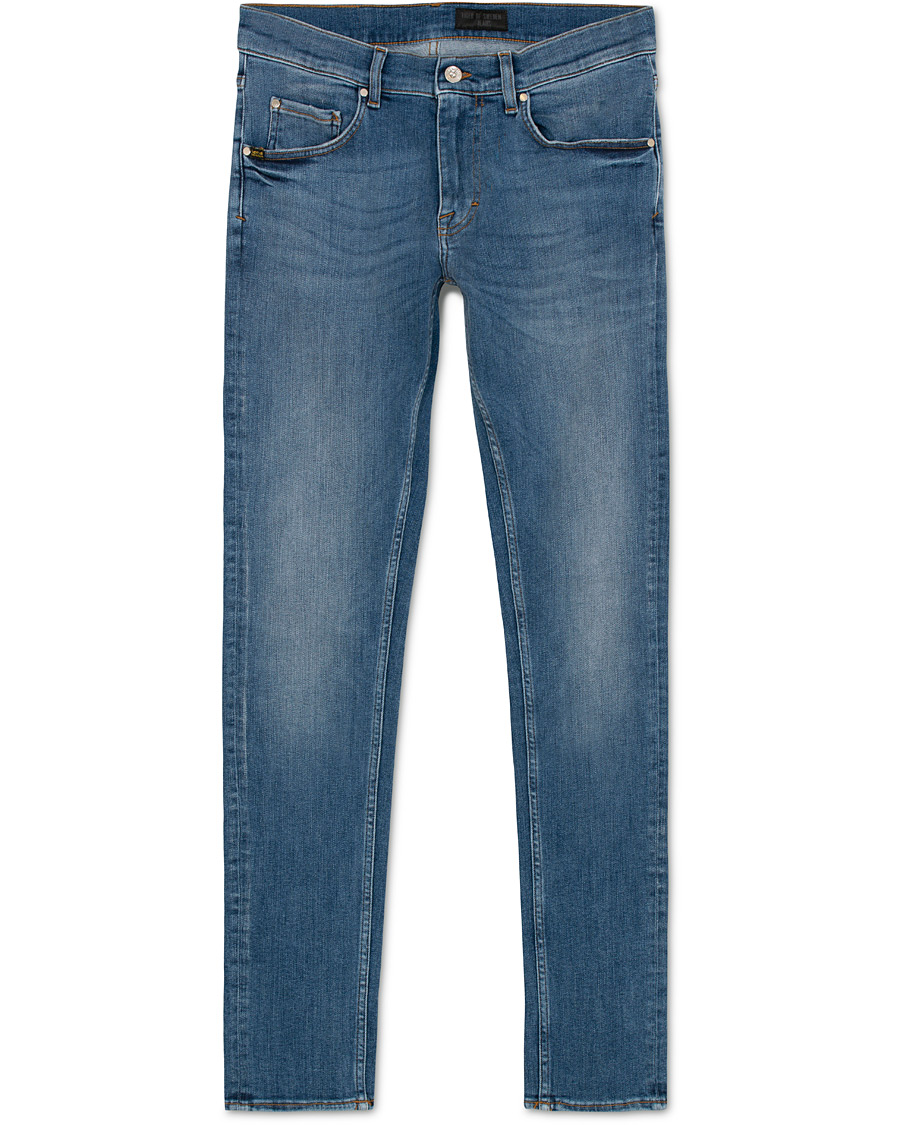 Herre | Jeans | Tiger of Sweden Jeans | Slim Finer Stretch Jeans Light Blue