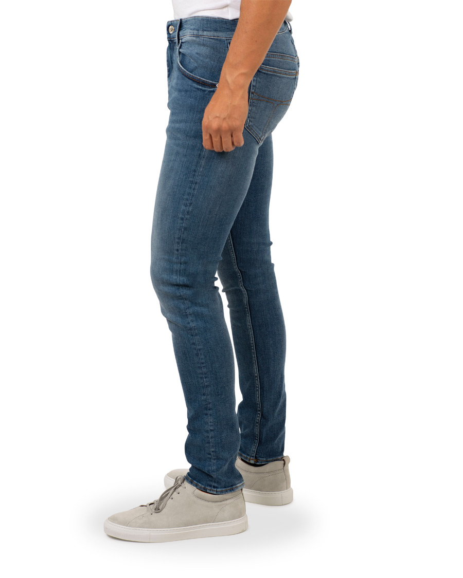 Herre | Jeans | Tiger of Sweden Jeans | Slim Finer Stretch Jeans Light Blue