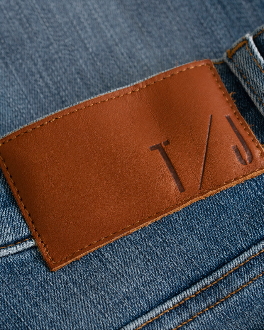 Herre | Jeans | Tiger of Sweden Jeans | Slim Finer Stretch Jeans Light Blue