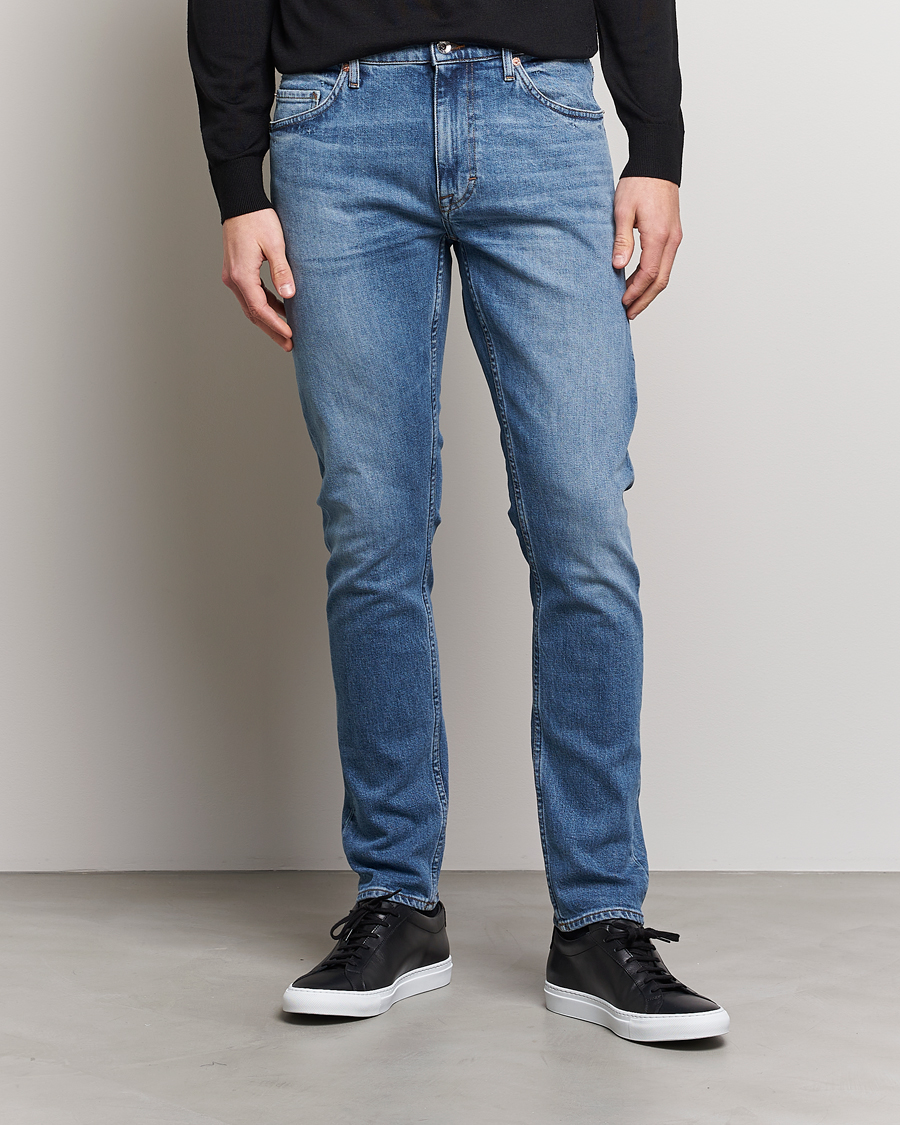 Uluru Tåler forsvinde Tiger of Sweden Pistolero Guru Stretch Jeans Light Blue - CareOfCarl.dk