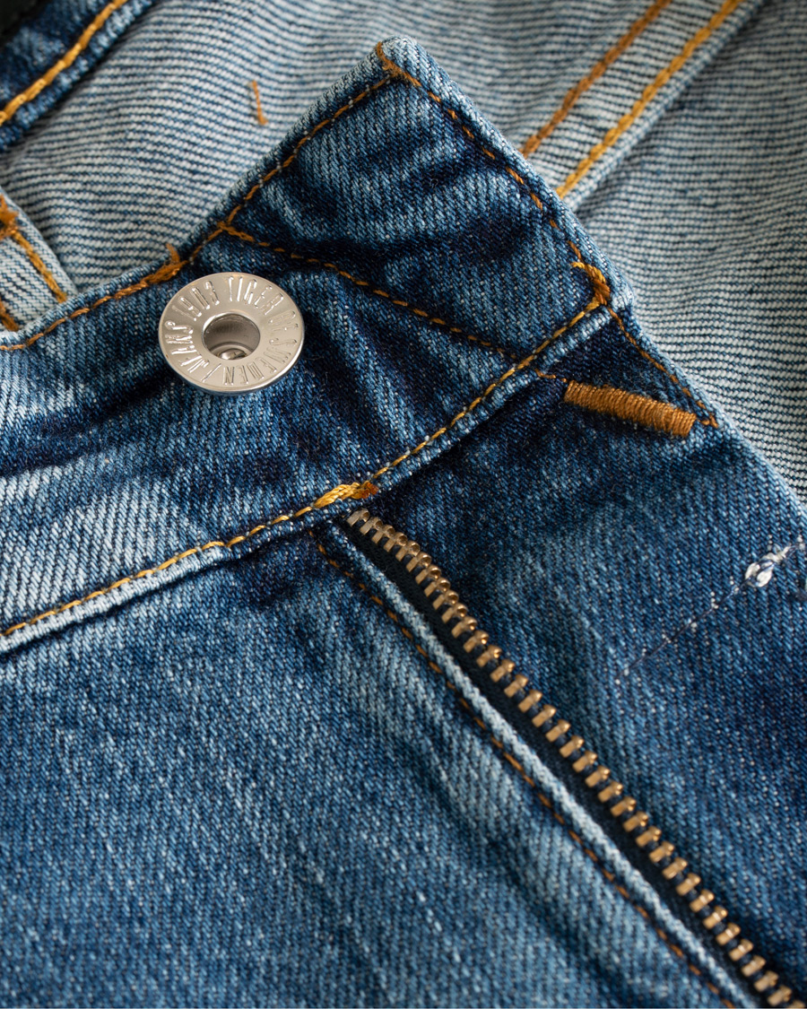 Herre | Jeans | Tiger of Sweden Jeans | Straight Lone Stretch Jeans Mid Blue