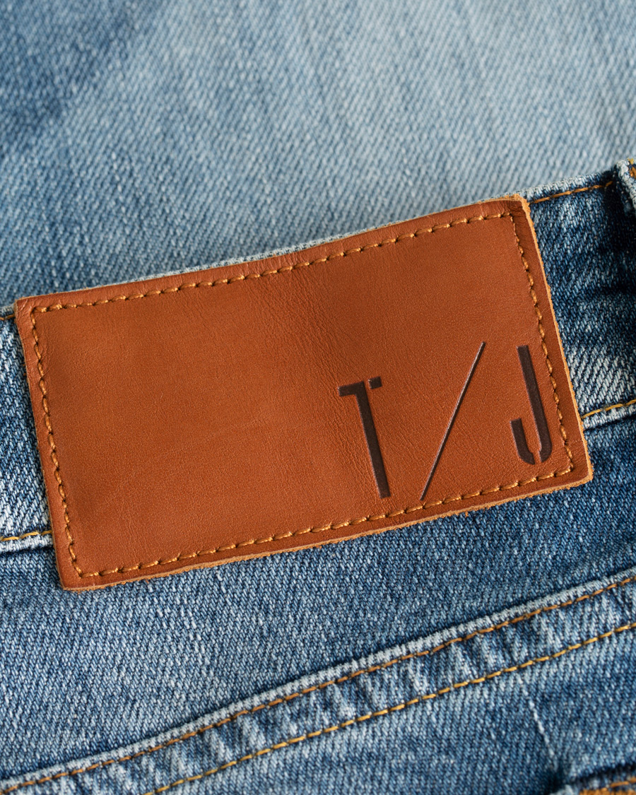 Herre | Jeans | Tiger of Sweden Jeans | Straight Lone Stretch Jeans Mid Blue