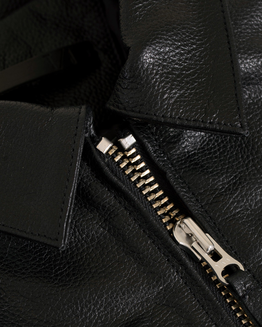 Herre | Jakker | Tiger of Sweden Jeans | Tracker Leather Jacket Black