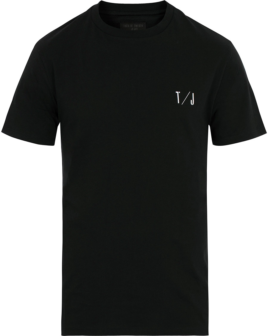Herre | T-Shirts | Tiger of Sweden Jeans | Fleek Crew Neck Tee Black
