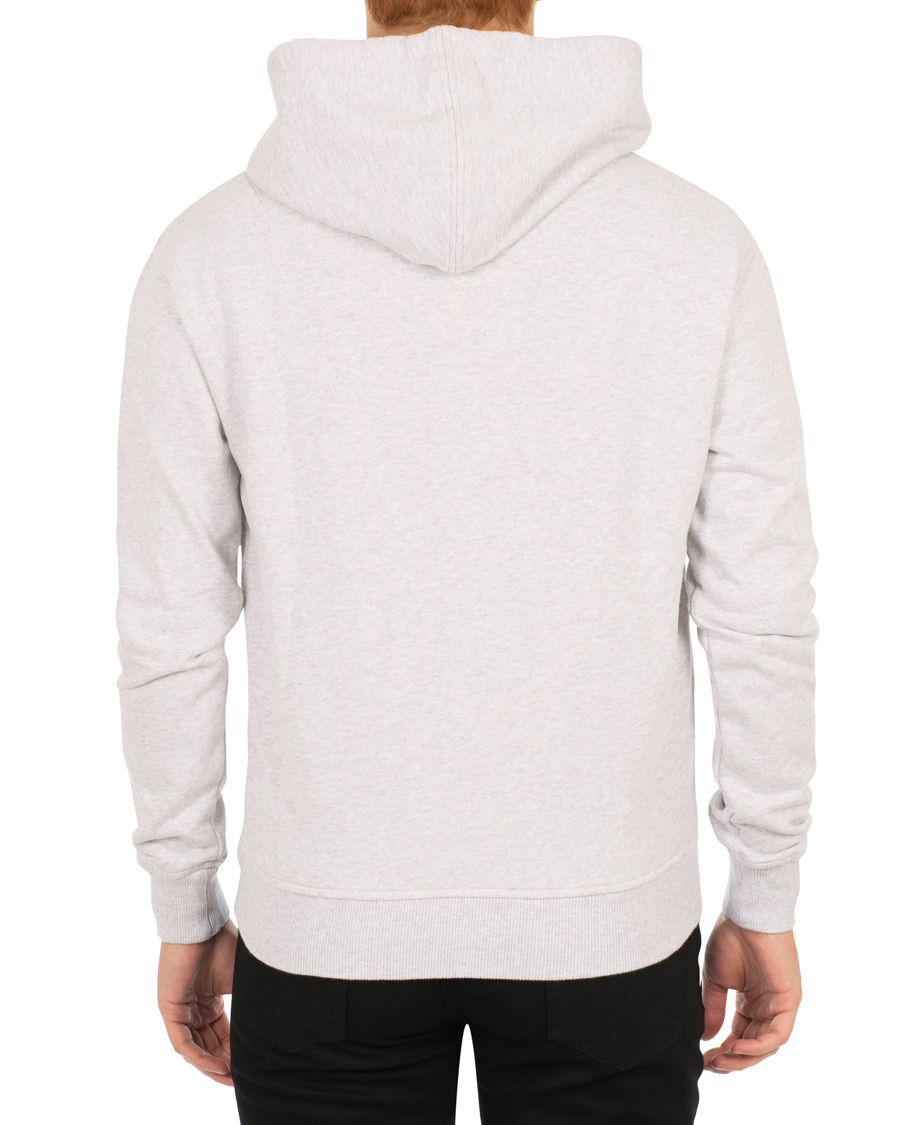 Herre | Trøjer | AMI | Family Flocked Print Hoodie Heather Grey