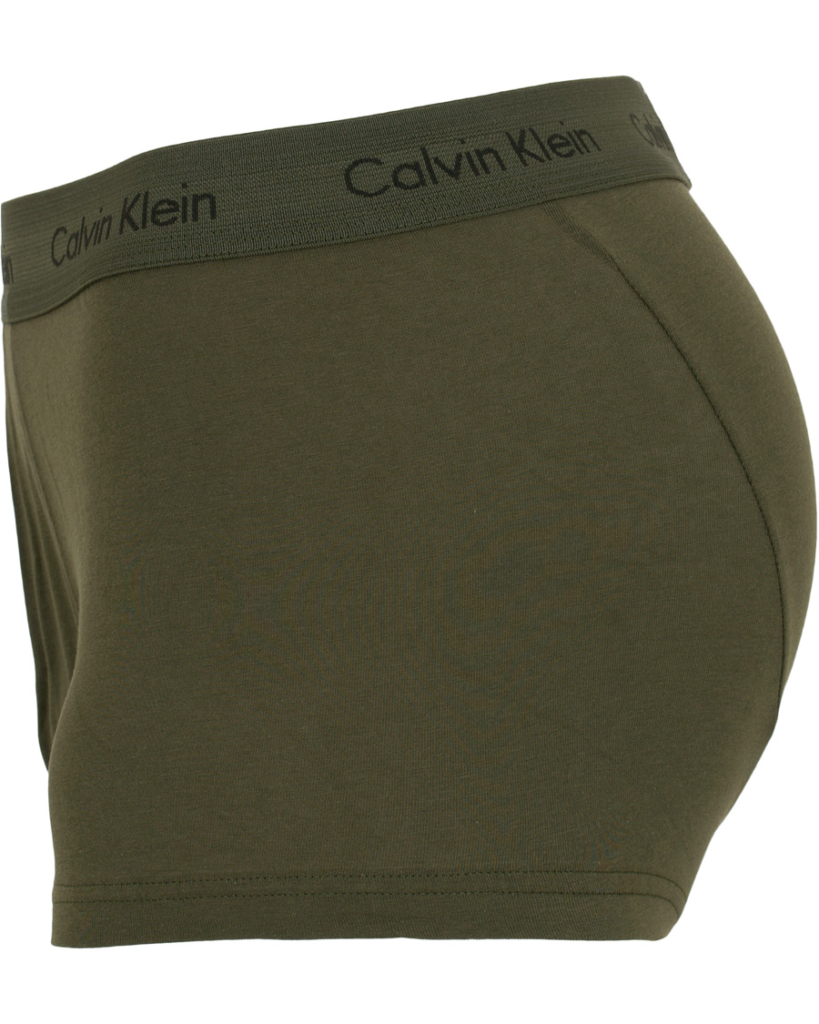 Herre | Undertøj | Calvin Klein | Cotton Stretch 3-Pack Low Rise Trunk Orange/Blue/Green