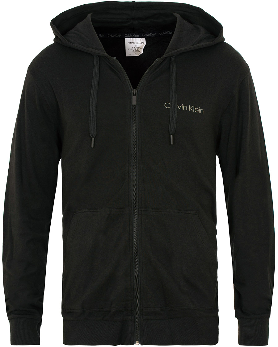 Herre | Trøjer | Calvin Klein | Modal Full Zip Hoodie Black