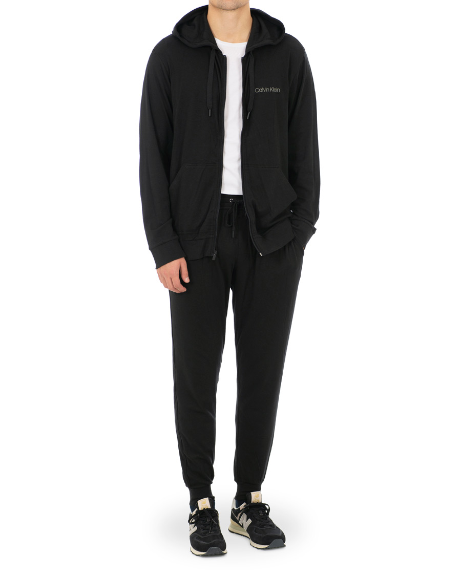 Herre | Trøjer | Calvin Klein | Modal Full Zip Hoodie Black
