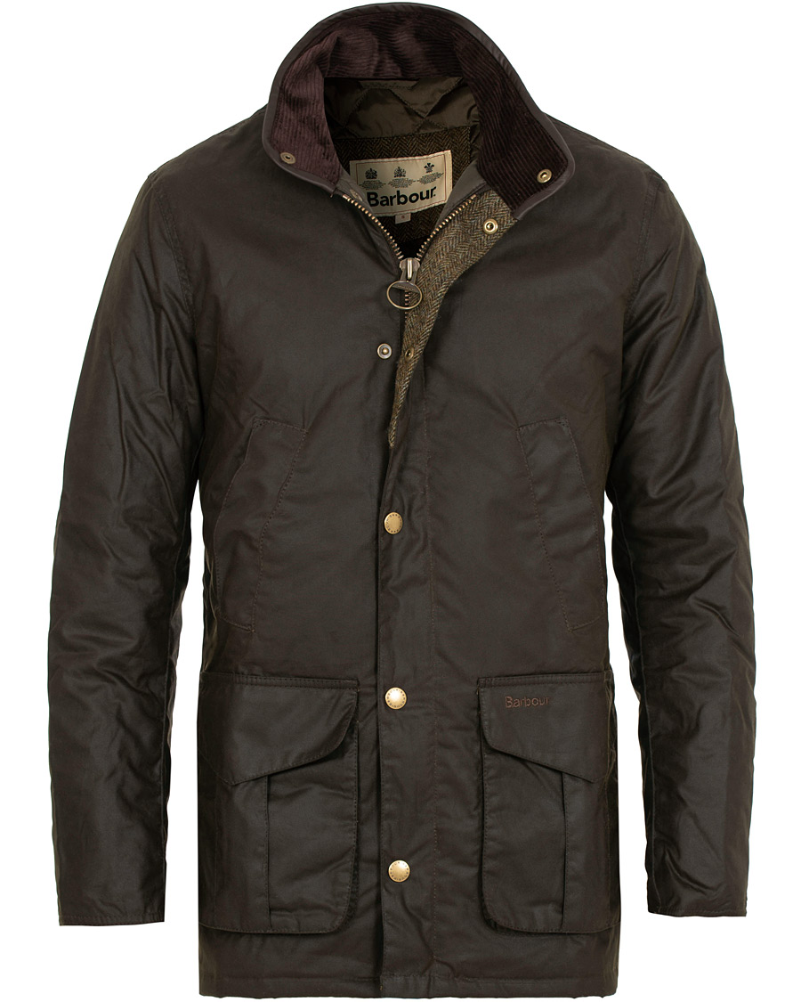 Herre | Jakker | Barbour Lifestyle | Hereford Wax Jacket Olive