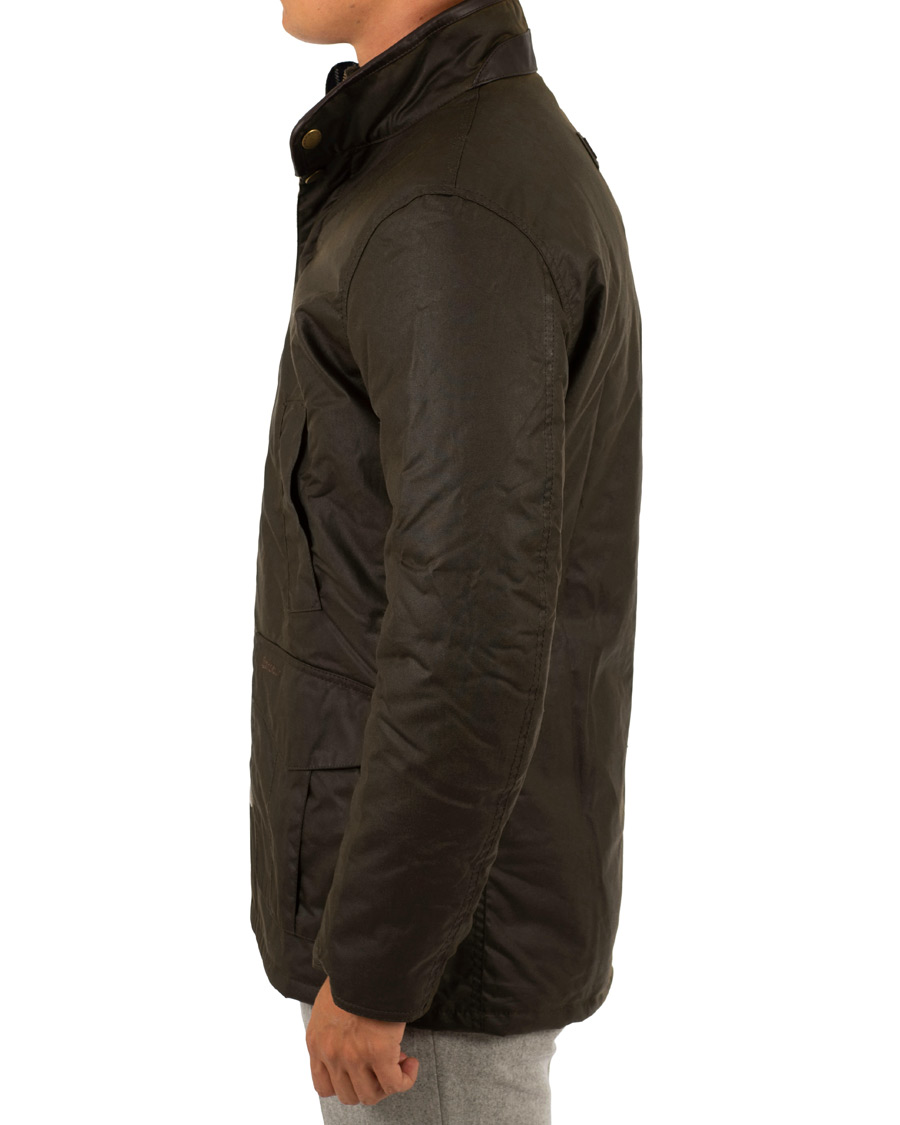 Herre | Jakker | Barbour Lifestyle | Hereford Wax Jacket Olive