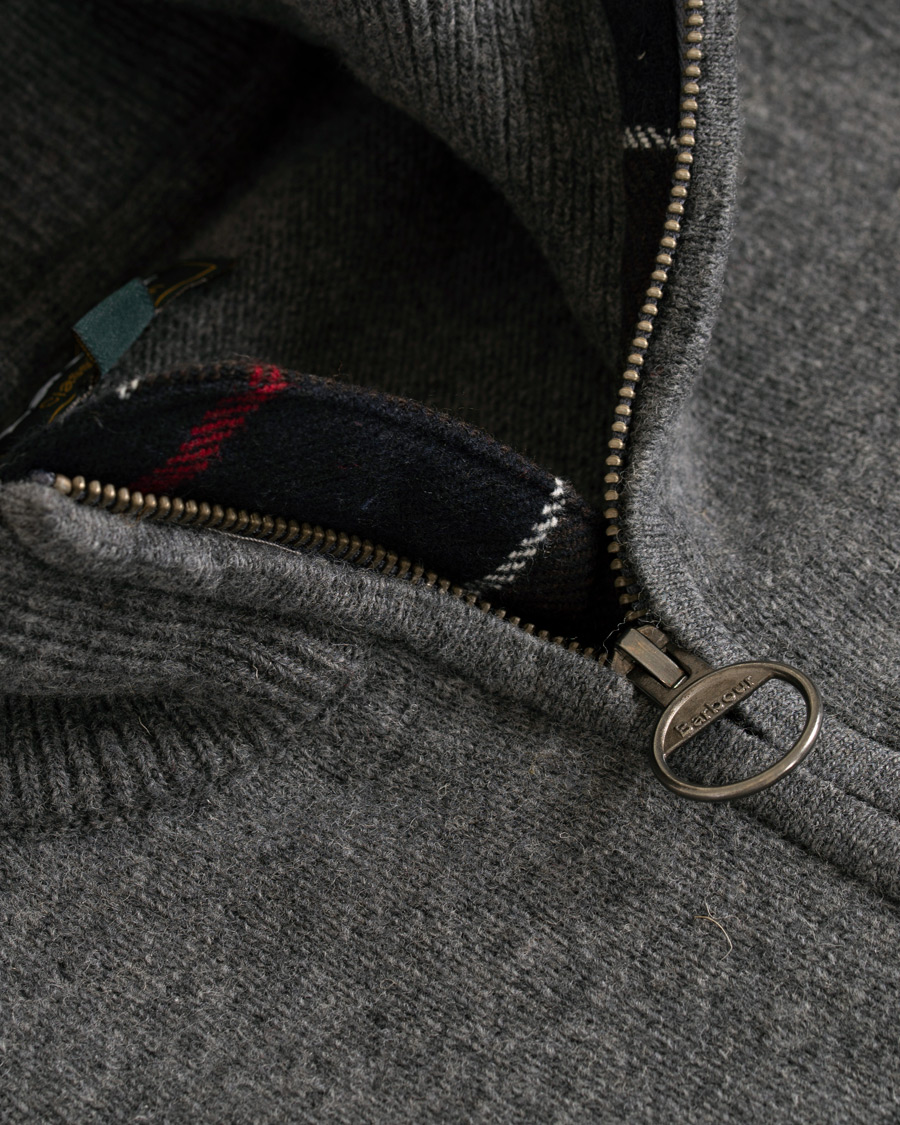 Herre | Trøjer | Barbour Lifestyle | Holden Half Zip Mid Grey Marl