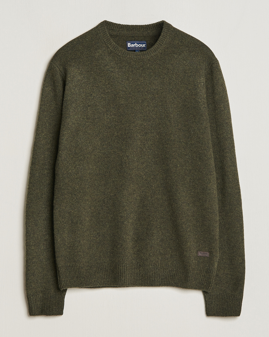Herre | Trøjer | Barbour Lifestyle | Patch Crew Willow Green