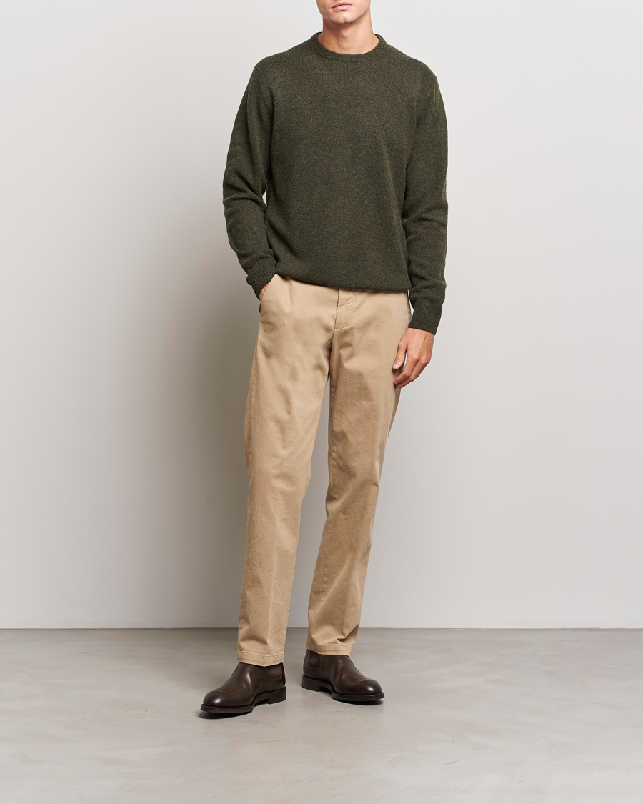 Herre | Trøjer | Barbour Lifestyle | Patch Crew Willow Green