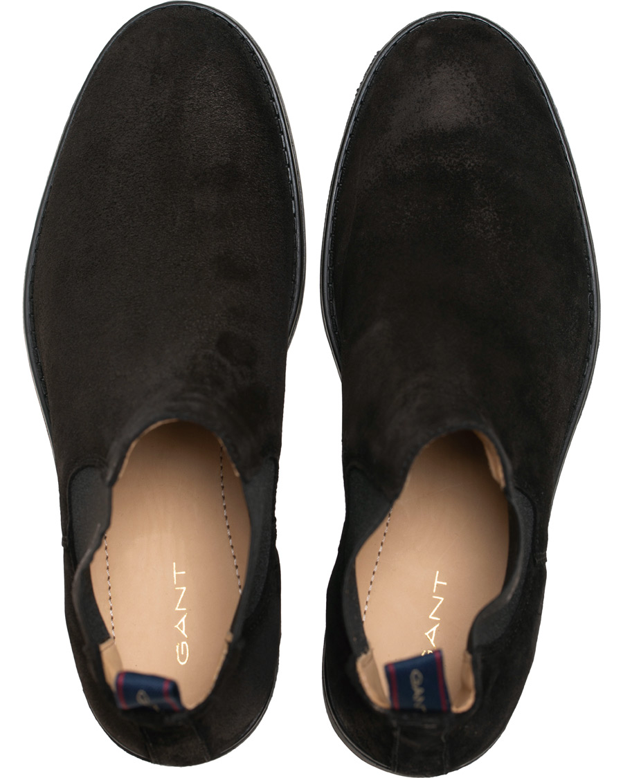 Herre | GANT Oscar Chelsea Boot Black Suede | GANT | Oscar Chelsea Boot Black Suede