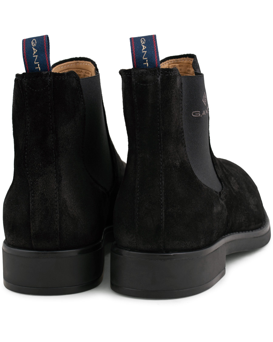 Herre | GANT Oscar Chelsea Boot Black Suede | GANT | Oscar Chelsea Boot Black Suede