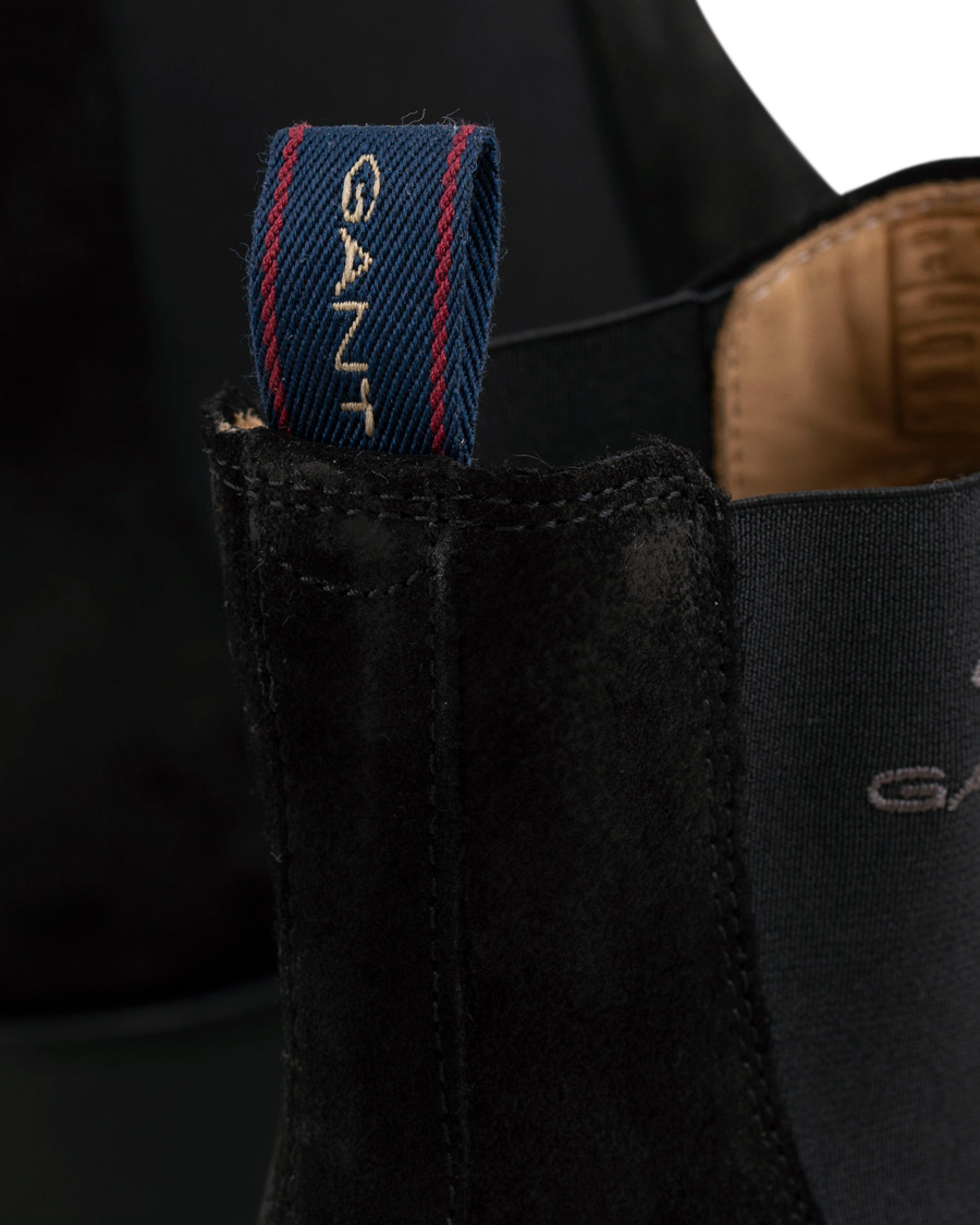 Herre | GANT Oscar Chelsea Boot Black Suede | GANT | Oscar Chelsea Boot Black Suede