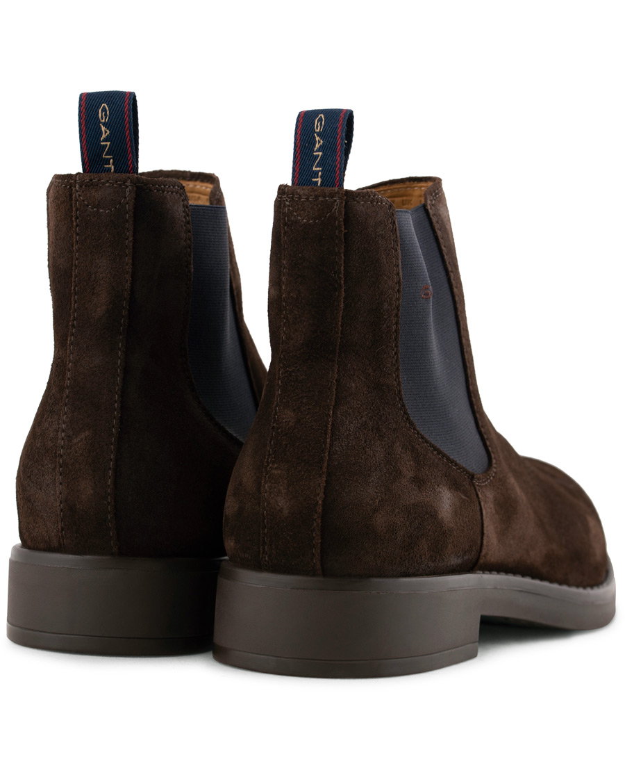 GANT Chelsea Boot Dark Brown Suede