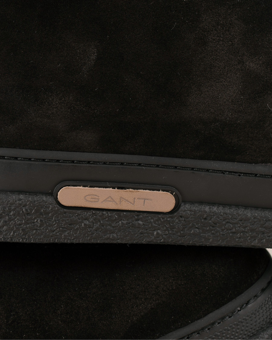 Herre | GANT Josef Curling Boot Black Suede | GANT | Josef Curling Boot Black Suede